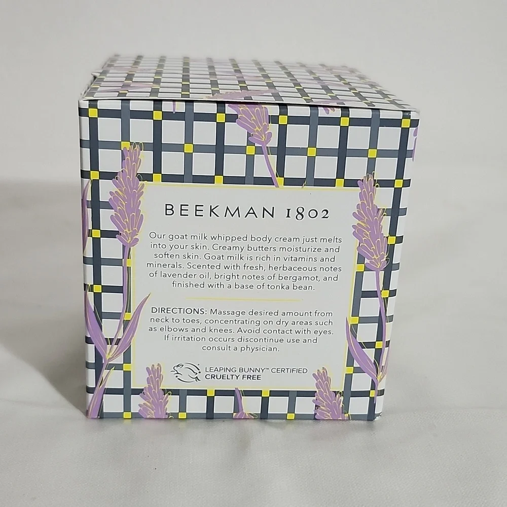 Beekman 1802 Lavender Body Cream Moisturizer - Picture 3 of 3